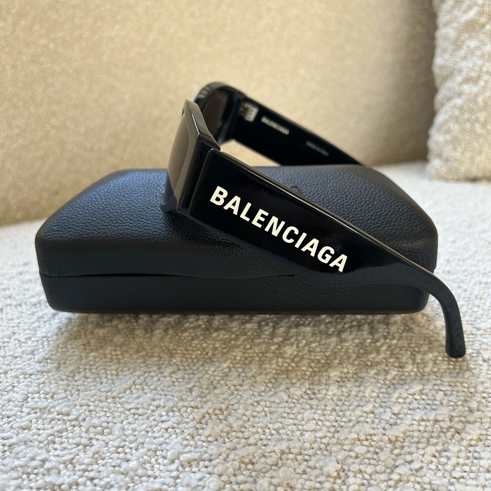 Balenciaga black sunglasses